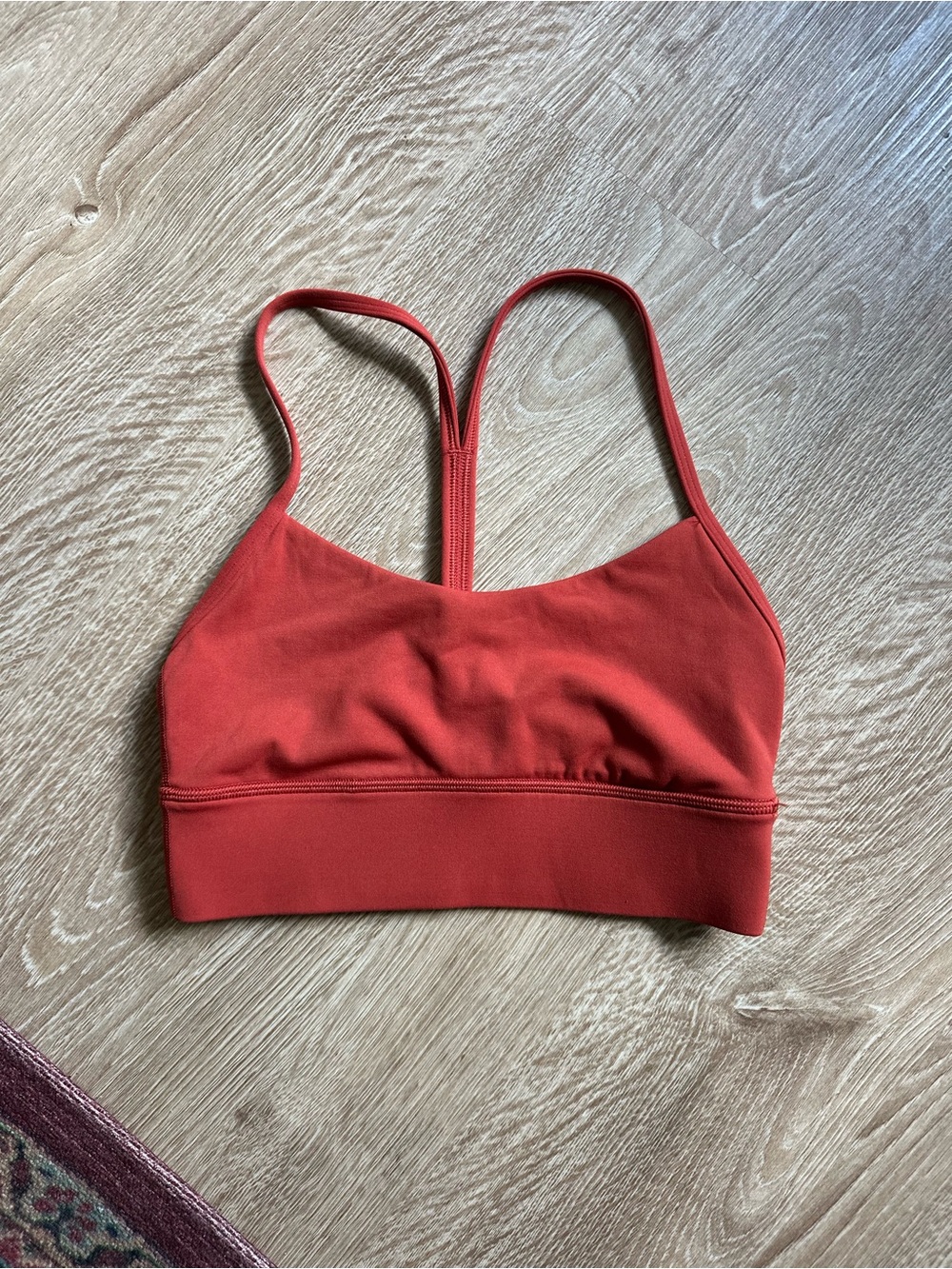 Lululemon sports bra - red